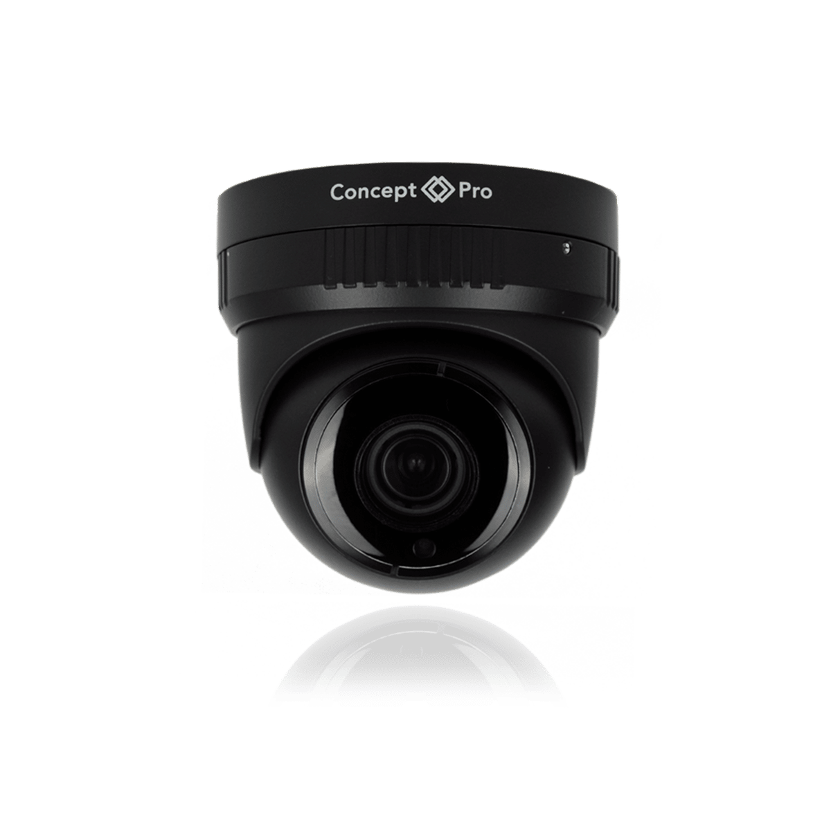 5MP IP Eyeball Motorised Zoom Camera in Black Grey