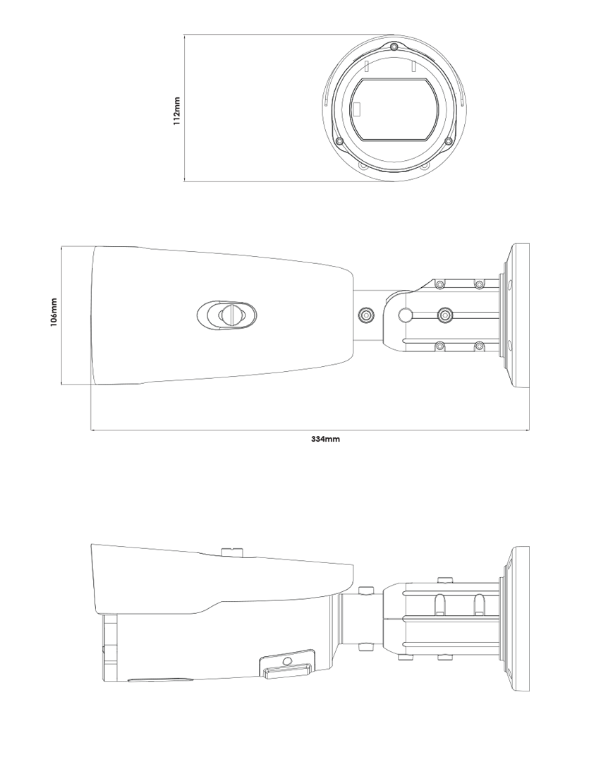 Varifocal bullet dimensions