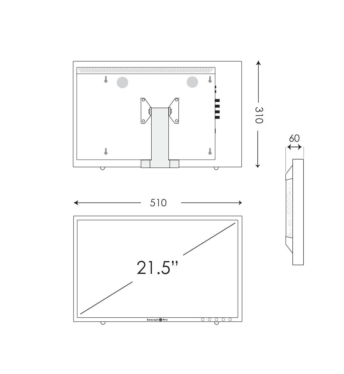 LED Vehicle monitor