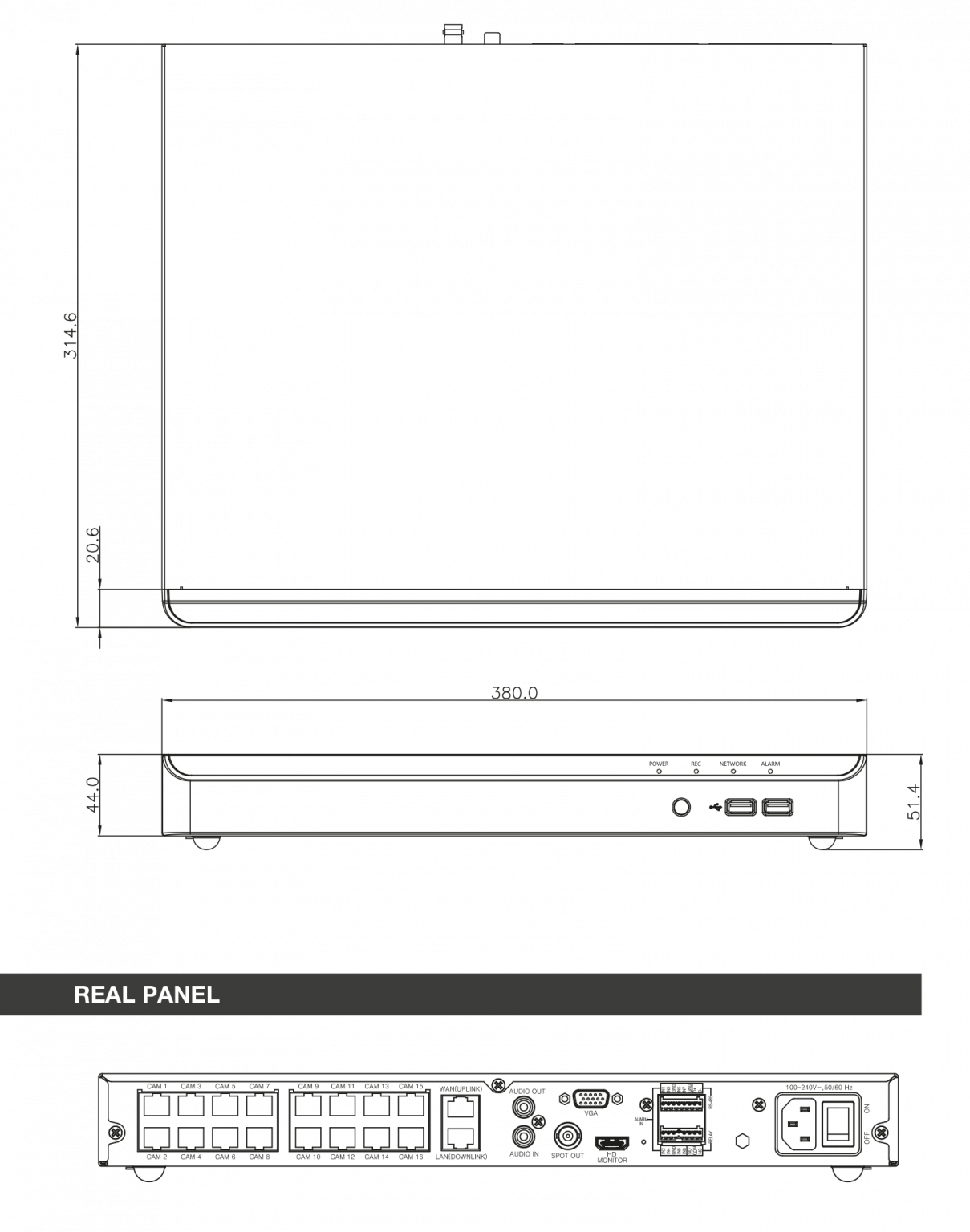 16 Channel 8MP Professional NVR - Concept Pro