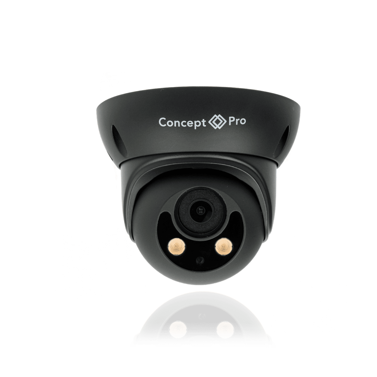5MP IP 2.8mm Fixed Lens Turret Camera in Black-Grey