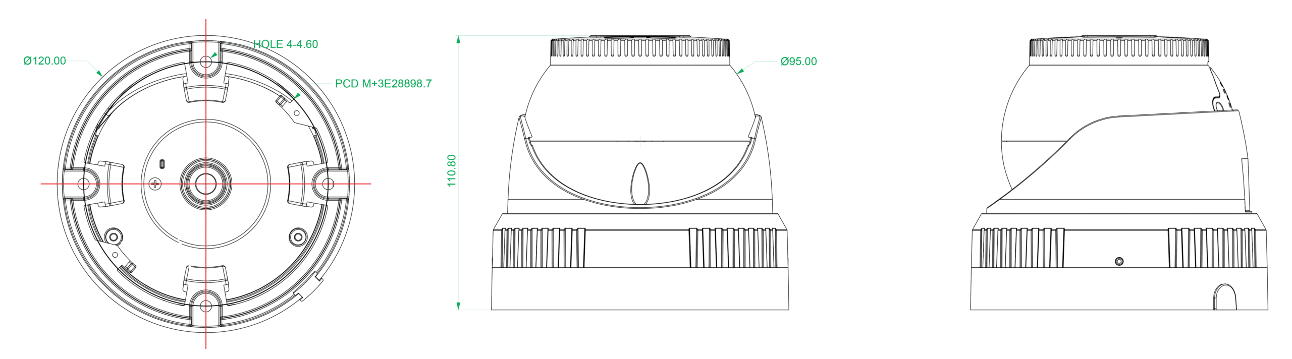 CVP9329DS-IP5M:3.2 dimensions